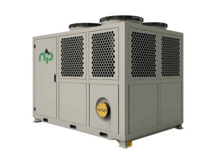 چیلر هوا خنک نسیم خرم پایدار